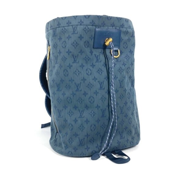 LOUIS VUITTON M44617 MonogramDenim chalk-Backpack Monogram Denim Canvas blue - Picture 1 of 13